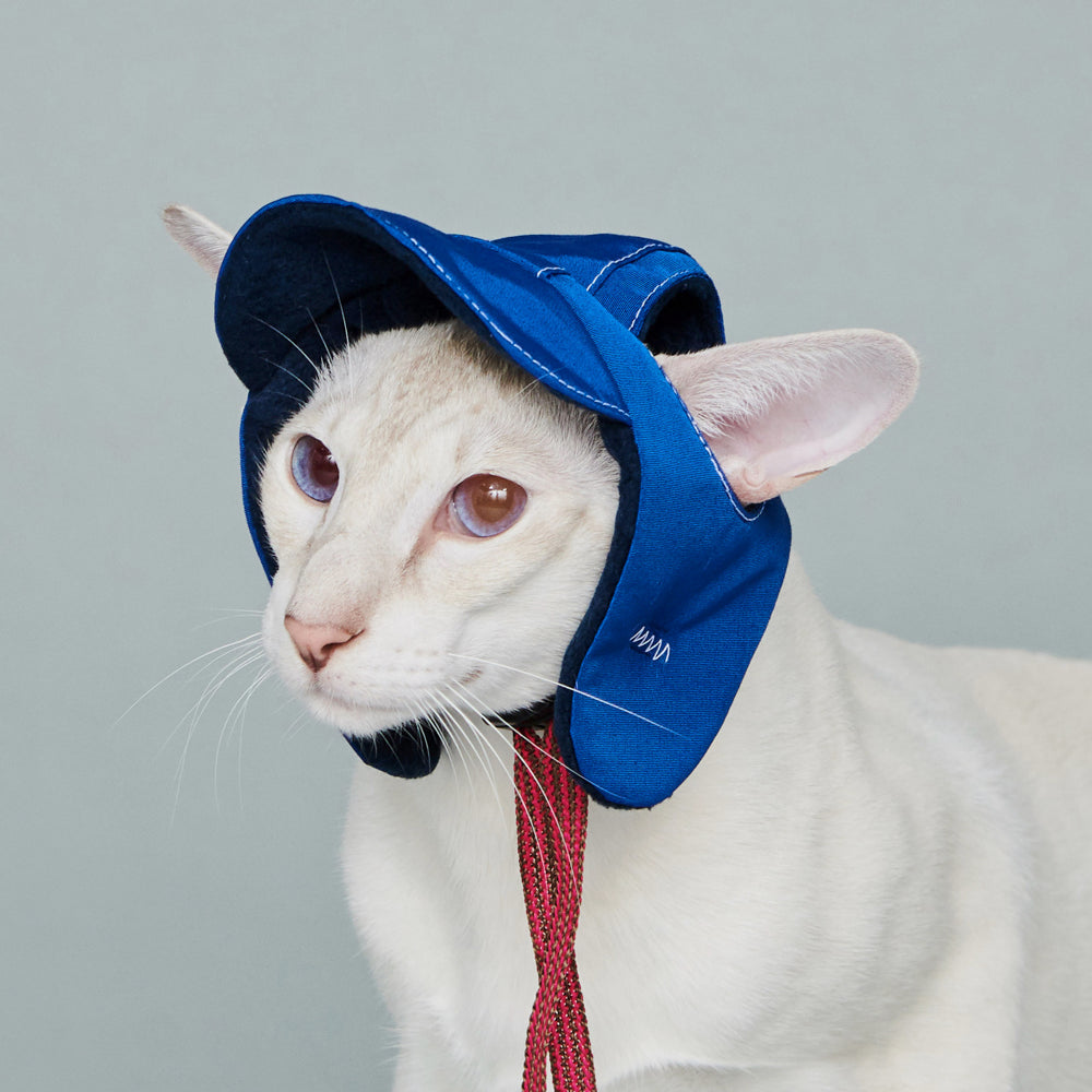 yama paws / aviator hat navy