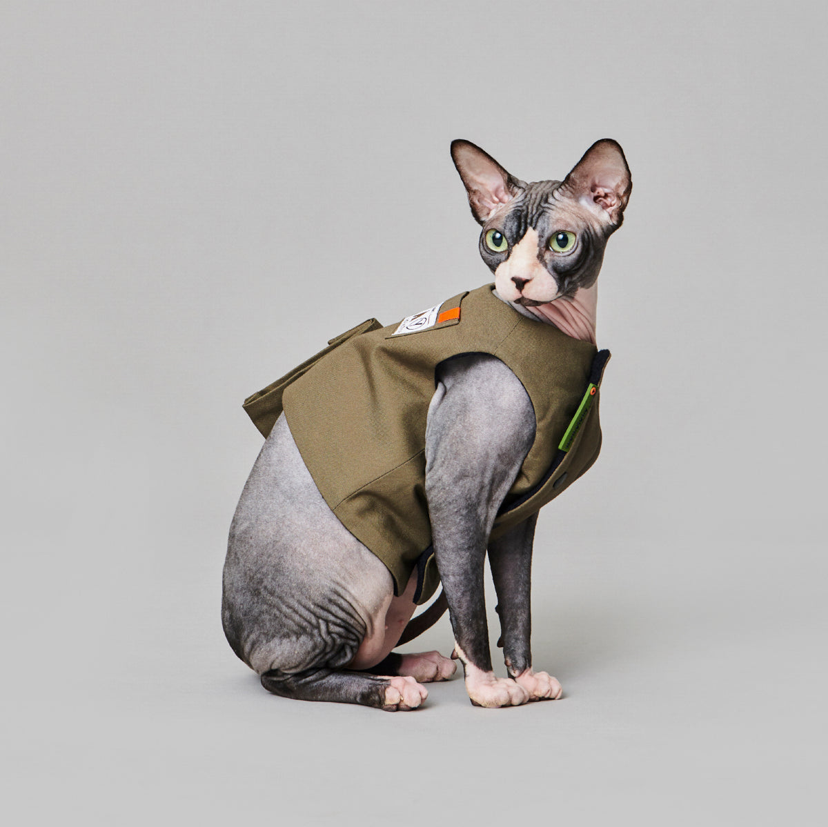 yama paws / explorer jacket green