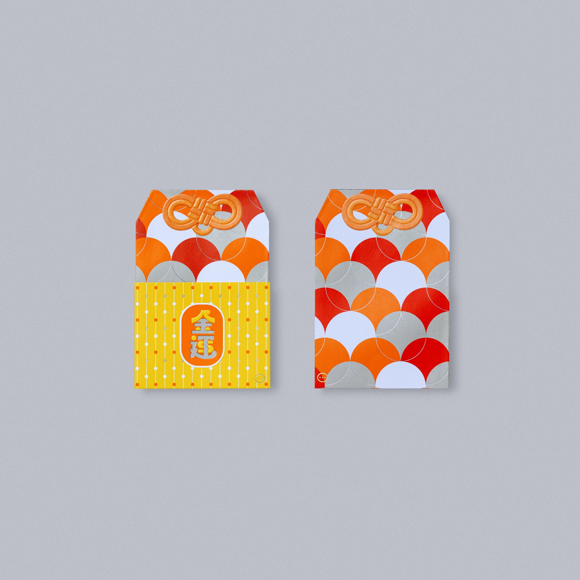 omamori / red packet box set (24pcs)