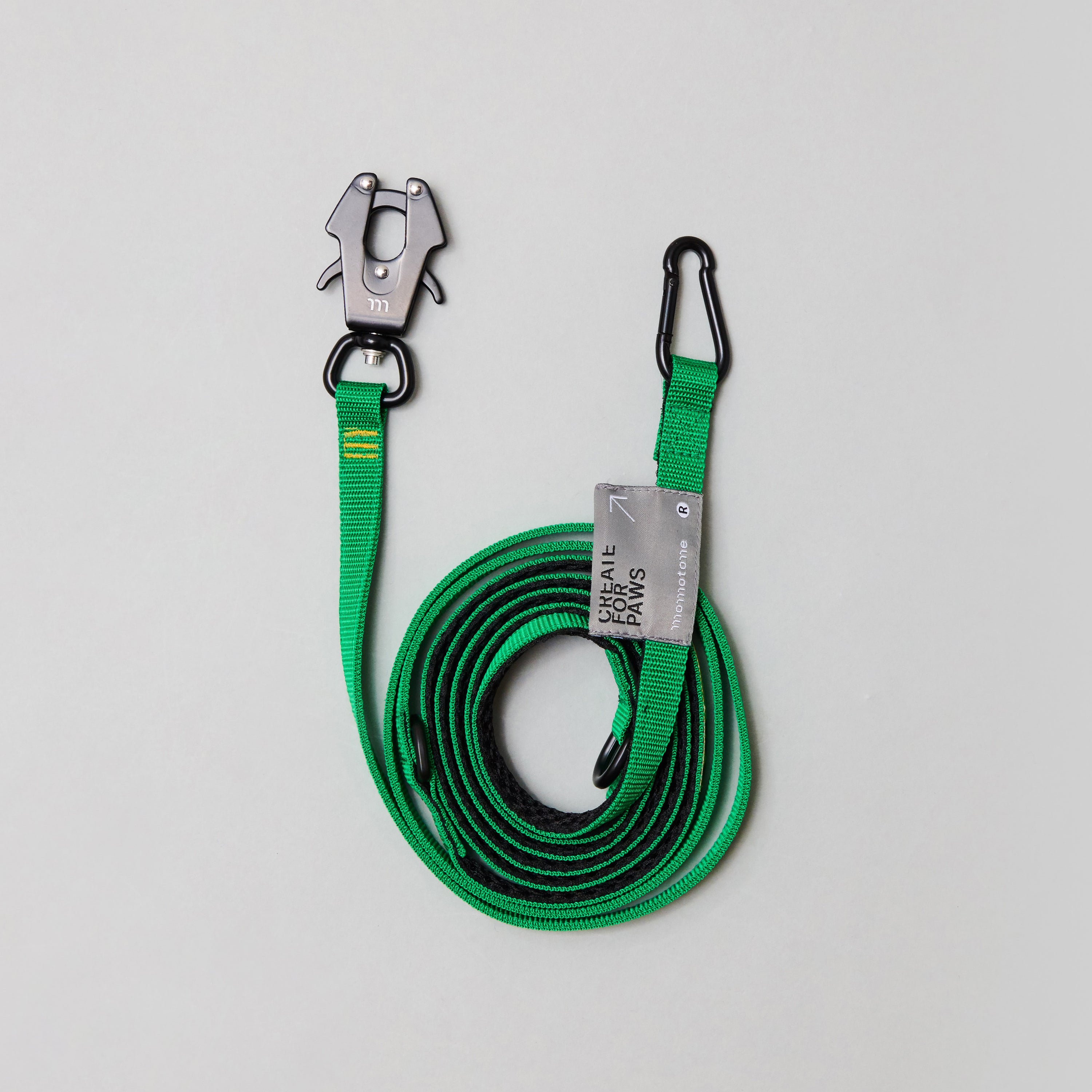 yama paws / 1°0 petite leash lime green