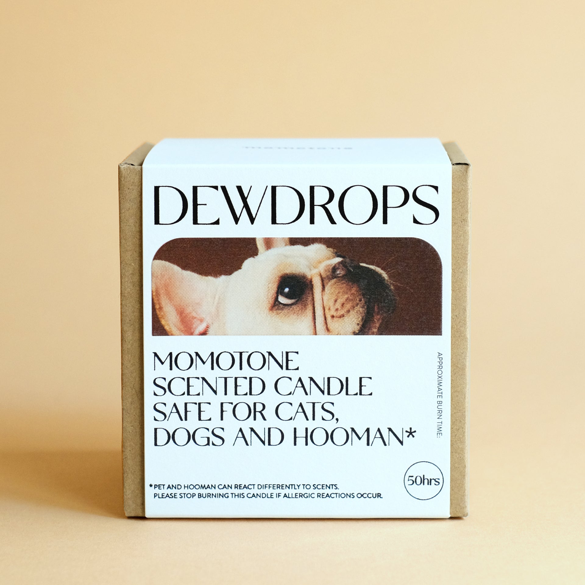 dewdrops / scented candle
