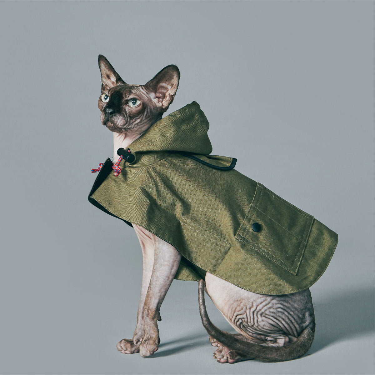 yama paws / utility coat green